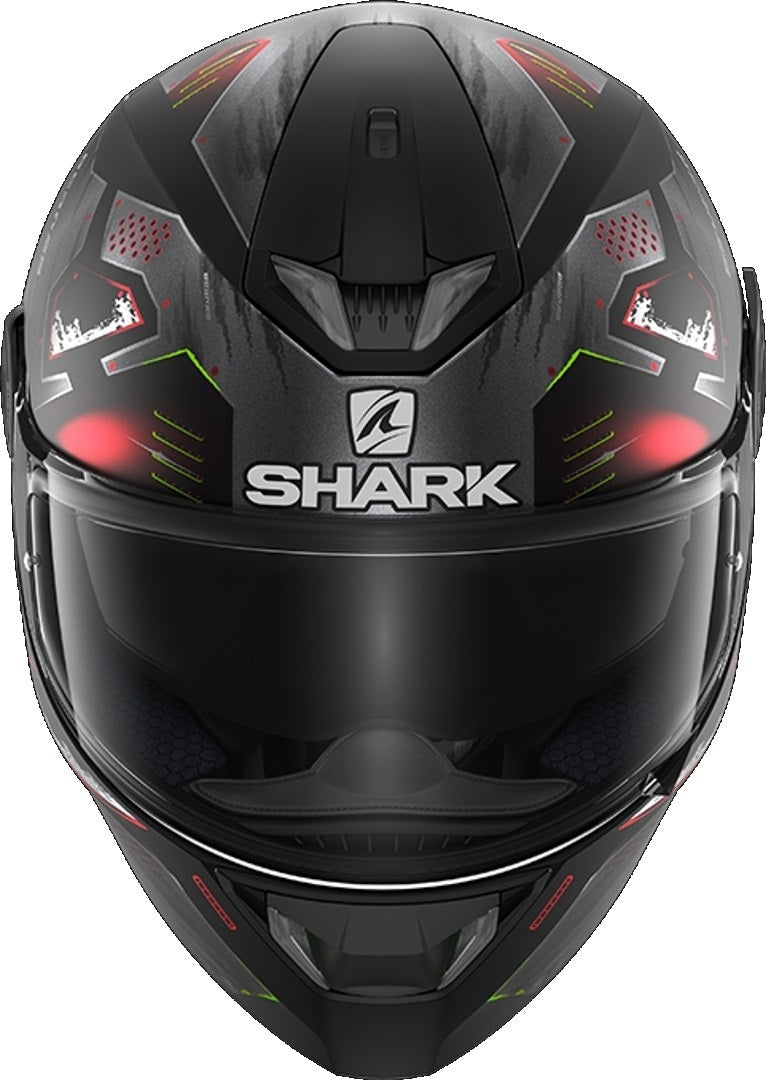 Каска SHARK SKWAL 2 VENGER BLACK/RED MATT