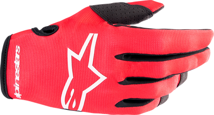 Мотокрос ръкавици ALPINESTARS RADAR RED/WHITE