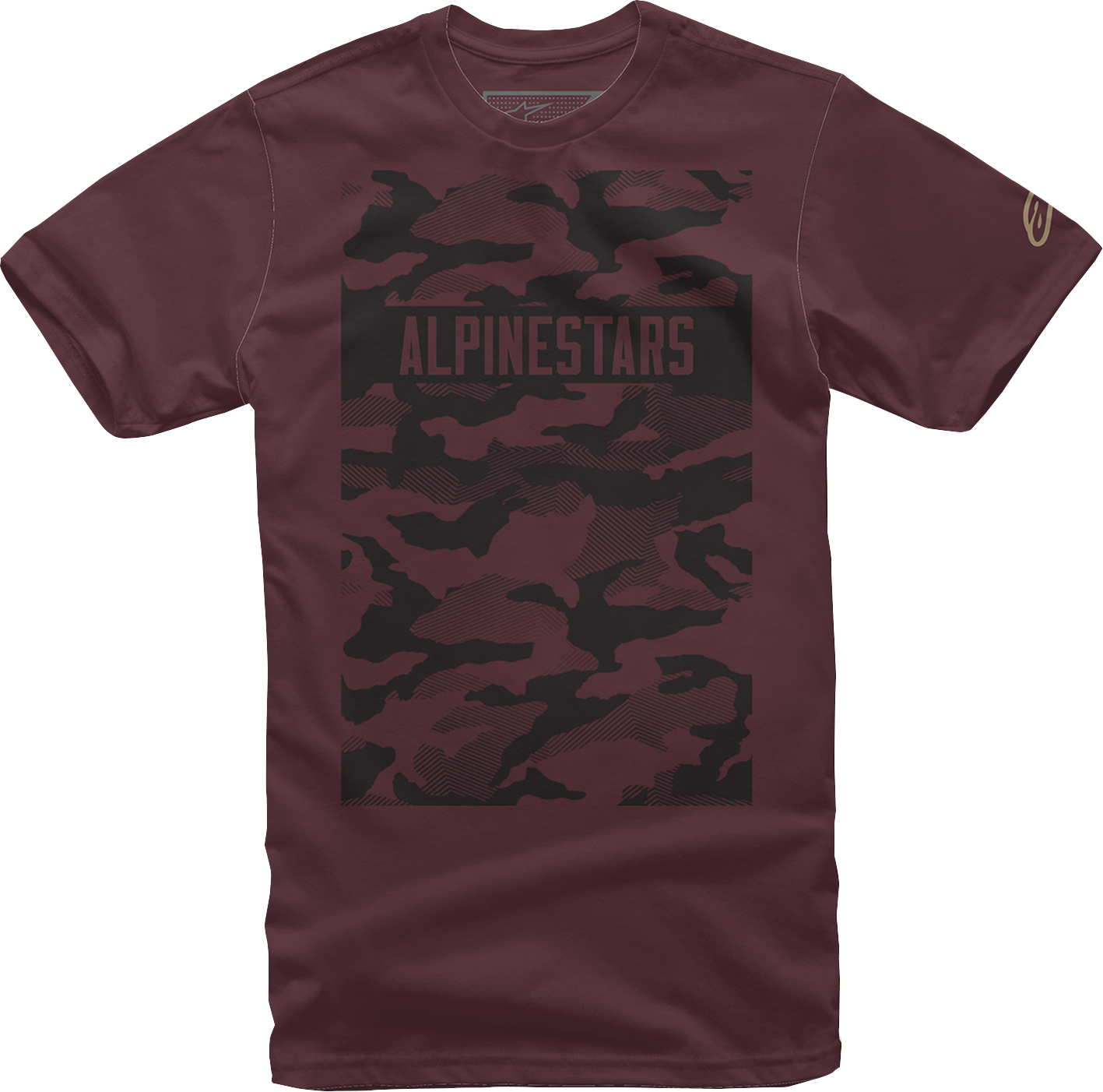 Мото тениска ALPINESTARS TEE TERRA MAROON