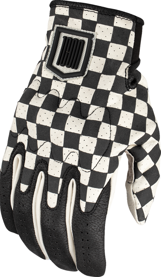Ръкавици ICON Airform Slabtown™ CE WHITE/BLACK