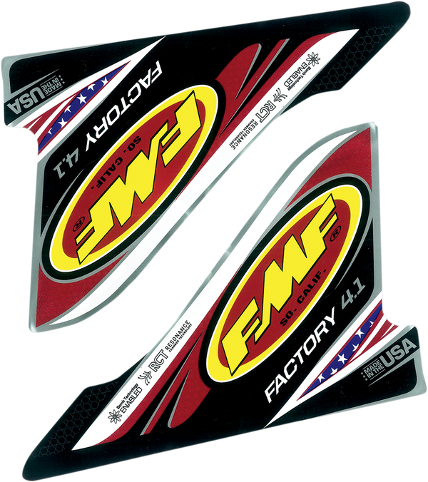 Стикер FMF FCTRY 4.1 USA DECAL REPL