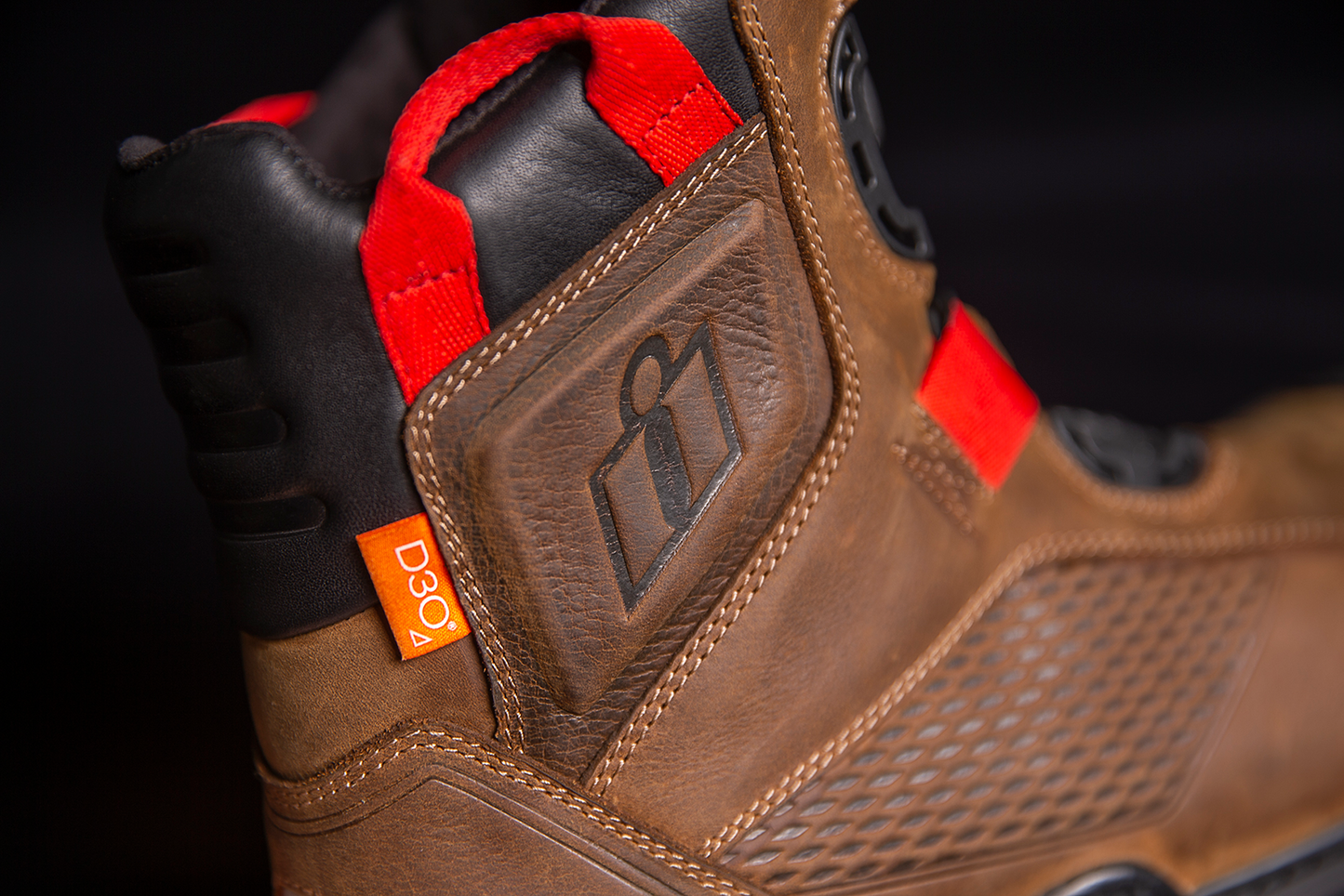 Мото боти ICON STORMHAWK BROWN