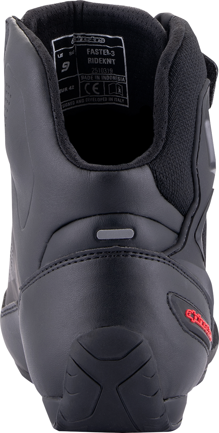 Мото боти ALPINESTARS Faster-3 Rideknit RED/GREY/BLACK