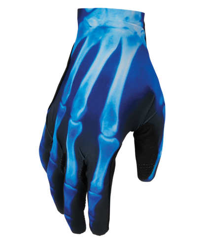 Мотокрос ръкавици THOR SPORTMODE X-RAY BLACK/BLUE
