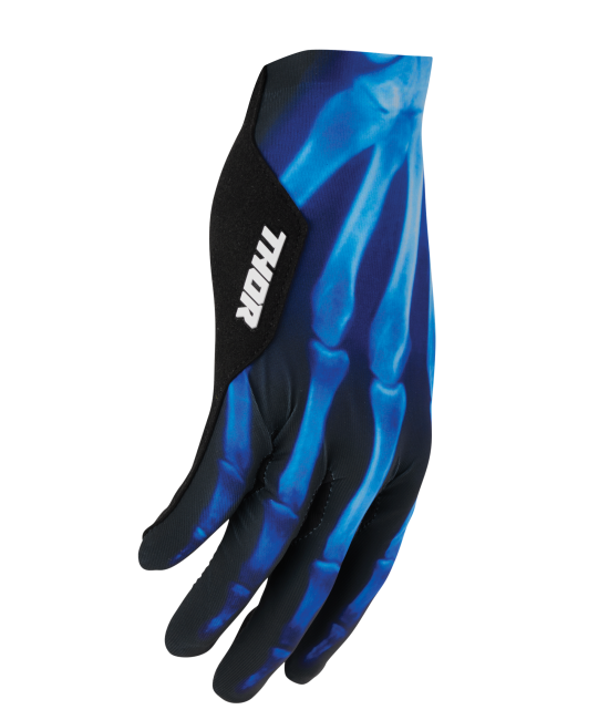 Мотокрос ръкавици THOR SPORTMODE X-RAY BLACK/BLUE