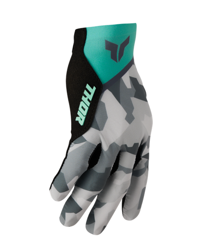 Дамски мотокрос ръкавици THOR SPORTMODE SHADOW TEAL