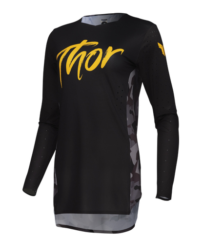 Дамско джърси THOR SPORTMODE SHADOW BLACK