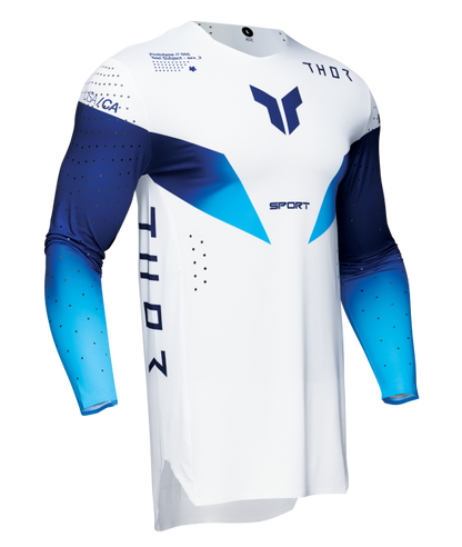 Мотокрос джърси THOR SPORTMODE STRIKE BLUE