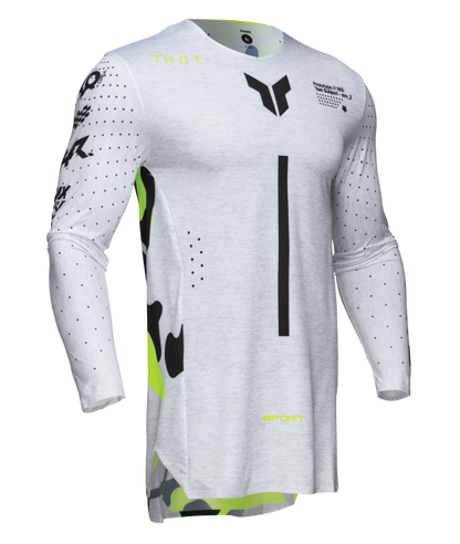 Мотокрос джърси THOR SPORTMODE RIOT WHITE/ACID
