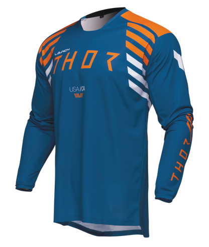 Мотокрос джърси THOR LAUNCHMODE ZONE ORANGE