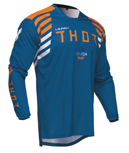 Мотокрос джърси THOR LAUNCHMODE ZONE ORANGE