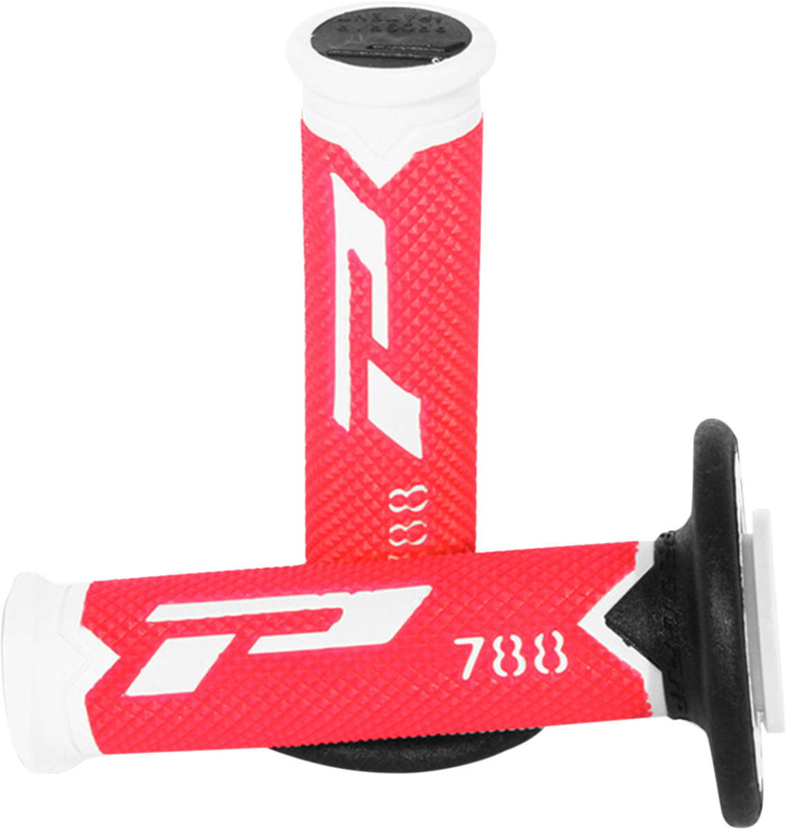 Мотокрос ръкохватки PROGRIP Triple Density 788 WHITE/RED