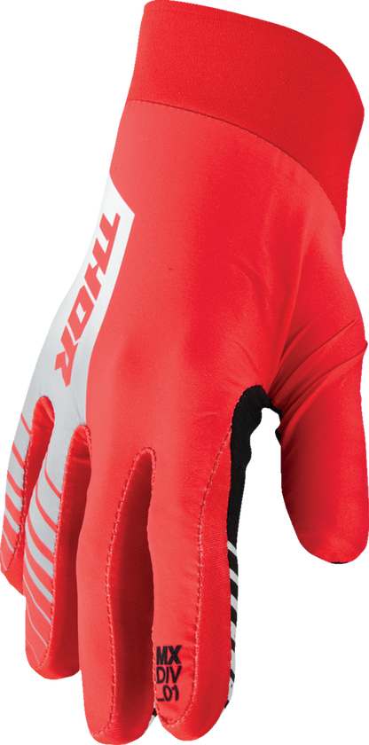 Мотокрос ръкавици THOR AGILE ANALOG RED