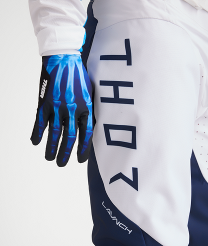Мотокрос брич THOR LAUNCHMODE STORM WHITE