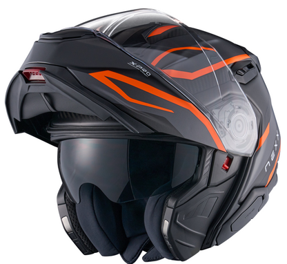 Каска NEXX X.LIFETOUR FLIP UP PRO MILE ORANGE GRAY