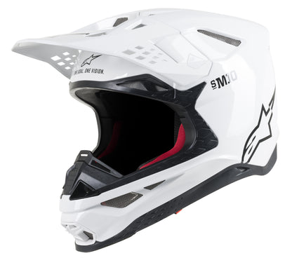 Мотокрос каска ALPINESTARS SM10 WHITE