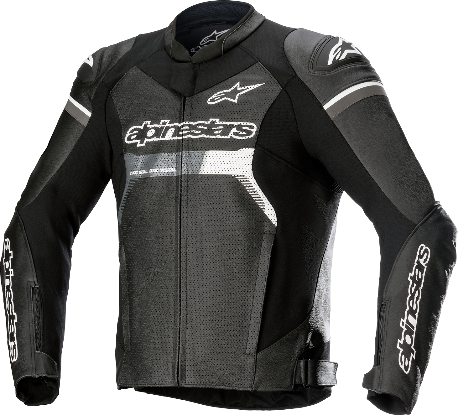 Кожено мото яке ALPINESTARS GP Force Airflow BLACK