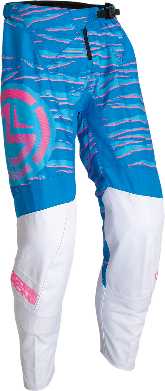 Мотокрос брич MOOSE RACING QUALIFIER BLUE/PINK