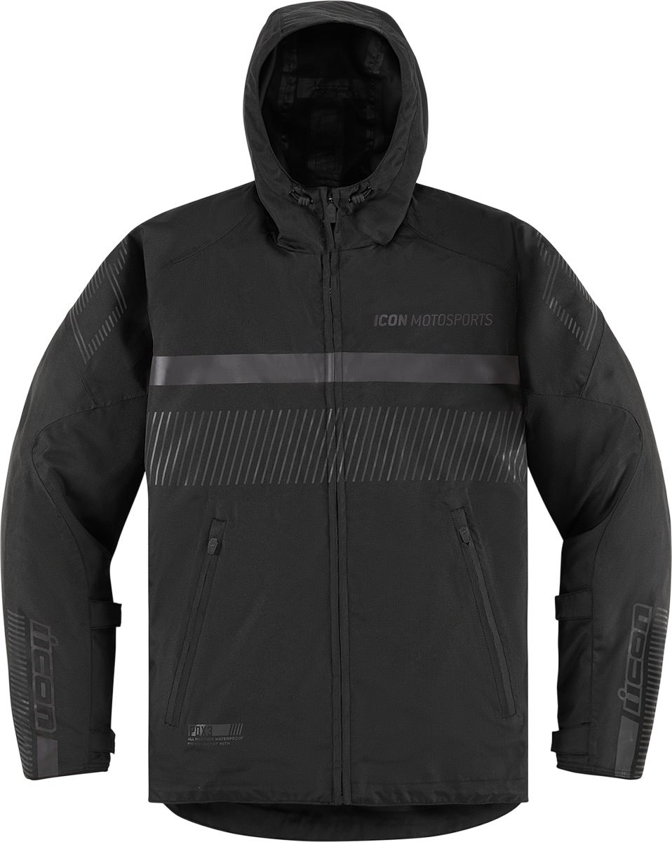 Дамско текстилно мото яке ICON PDX3 CE BLACK