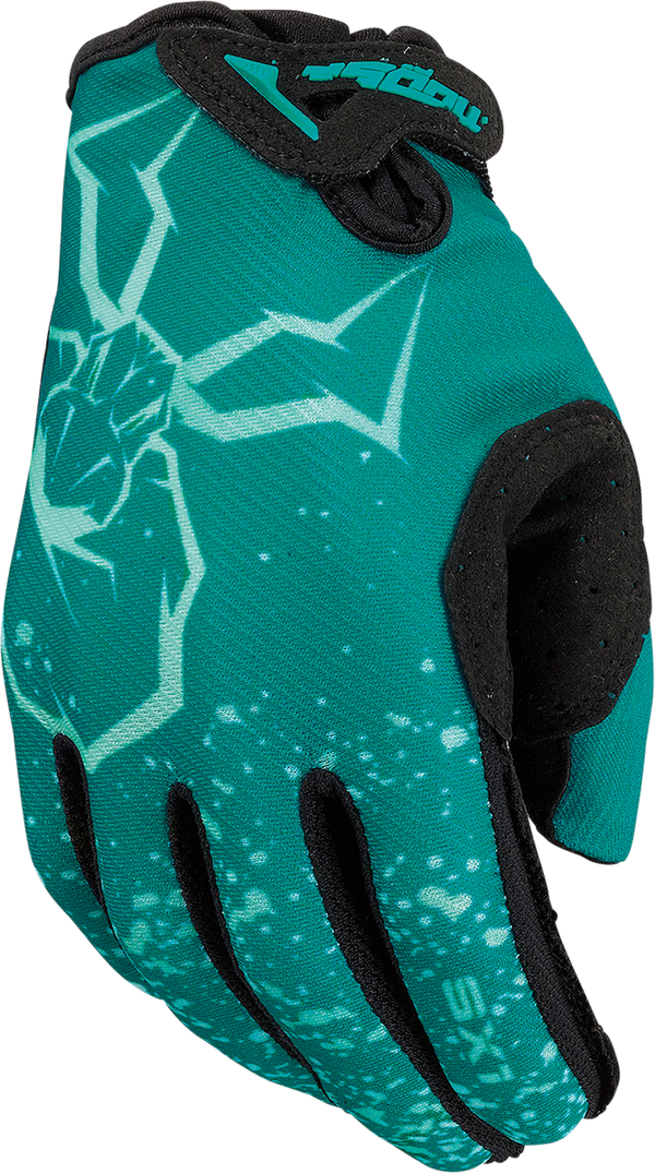 Детски крос ръкавици MOOSE RACING SX1 TEAL
