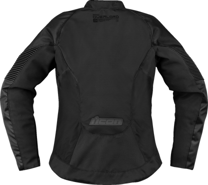 Дамско мото яке ICON Women's Overlord3 CE BLACK
