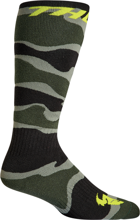 Чорапи THOR Youth MX Camo Green