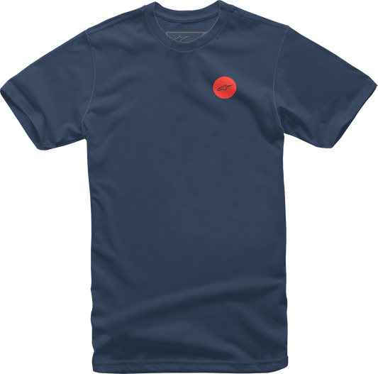 Мото тениска ALPINESTARS TEE FASTER NAVY