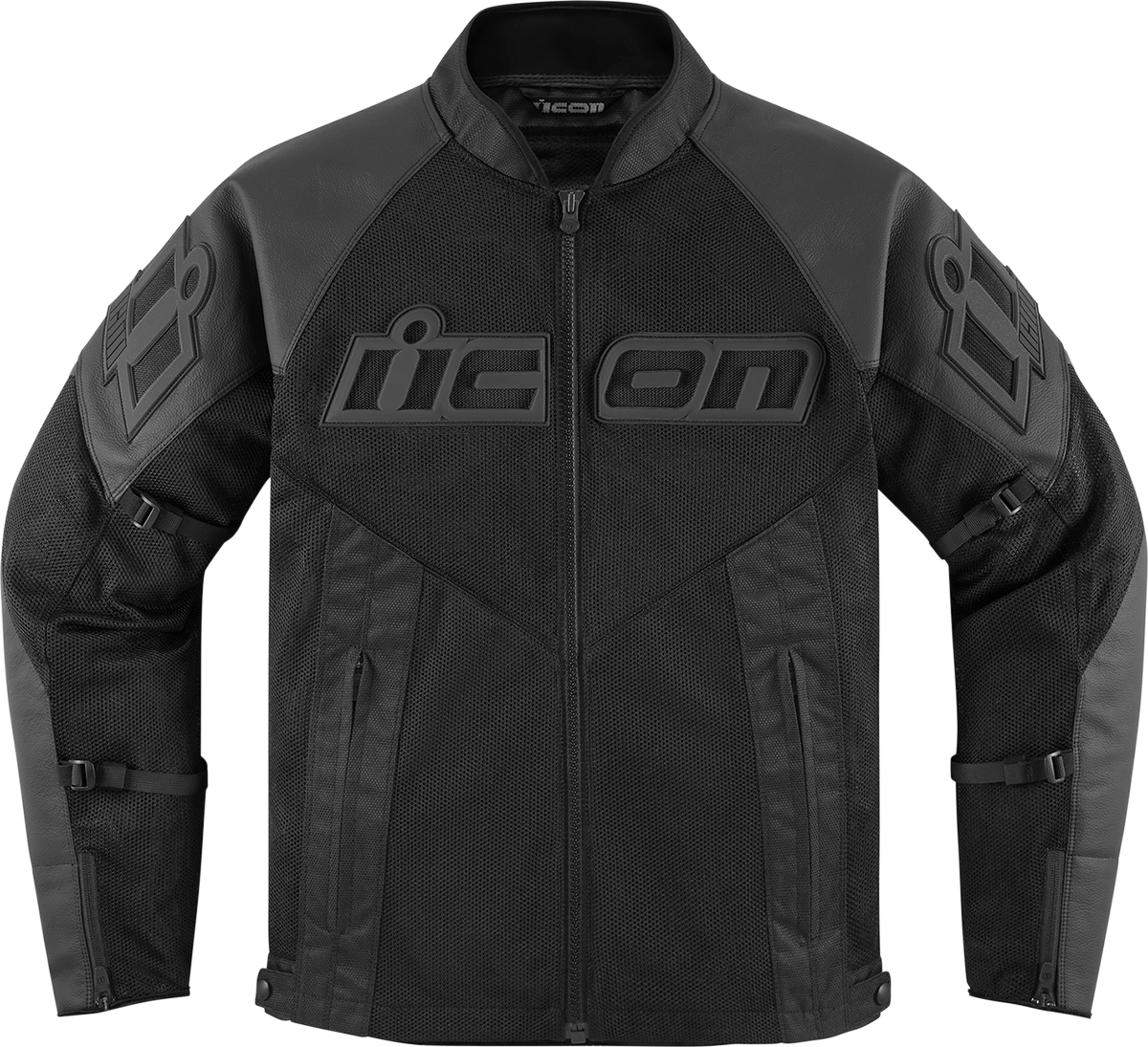 Мото яке ICON MESH AF LEATHER CE BLACK