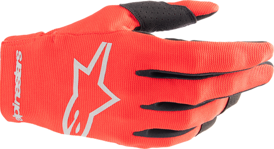 Мотокрос ръкавици ALPINESTARS RADAR 24 RED/SLV