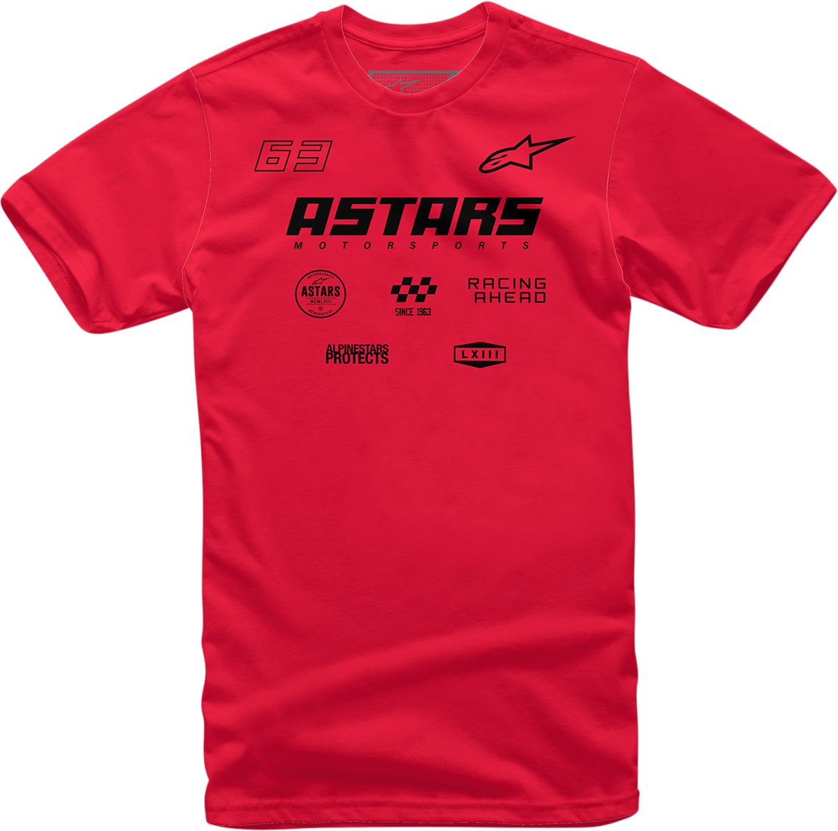 Тениска ALPINESTARS Multi Race Red