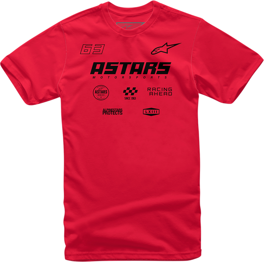 Тениска ALPINESTARS Multi Race Red
