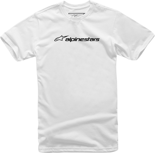 Тениска ALPINESTARS LINEAR WHITE