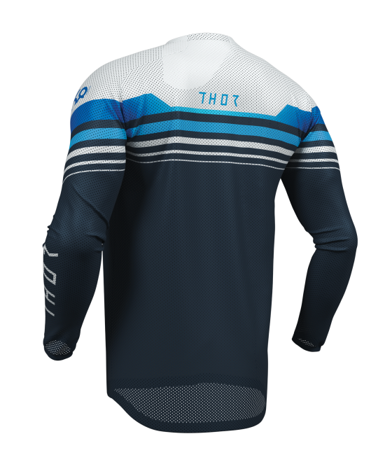 Мотокрос джърси THOR LAUNCHMODE VENTED RAPTOR MIDNIGHT BLUE/GRAY