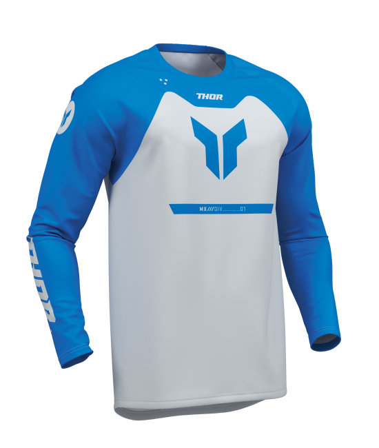 Мотокрос джърси THOR RIDEMODE MENACE BLUE