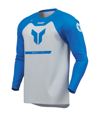 Мотокрос джърси THOR RIDEMODE MENACE BLUE