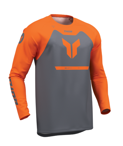 Мотокрос джърси THOR RIDEMODE MENACE ORANGE/CHAR