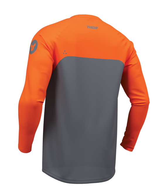 Мотокрос джърси THOR RIDEMODE MENACE ORANGE/CHAR