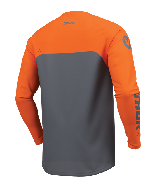 Мотокрос джърси THOR RIDEMODE MENACE ORANGE/CHAR