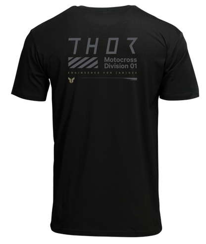 Мото тениска THOR STAMP BLACK