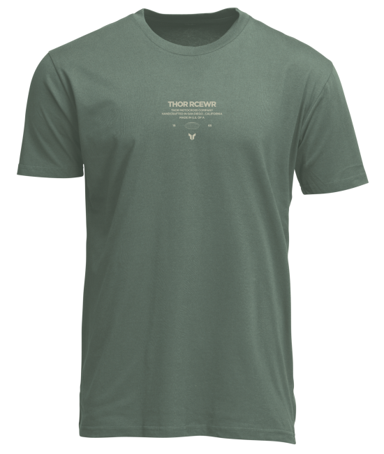 Мото тениска THOR SIGNATURE OLIVE