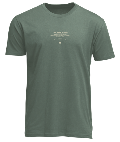 Мото тениска THOR SIGNATURE OLIVE