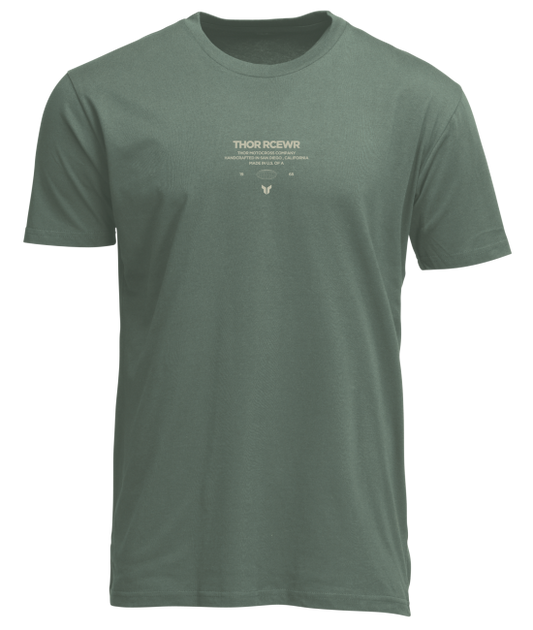 Мото тениска THOR SIGNATURE OLIVE