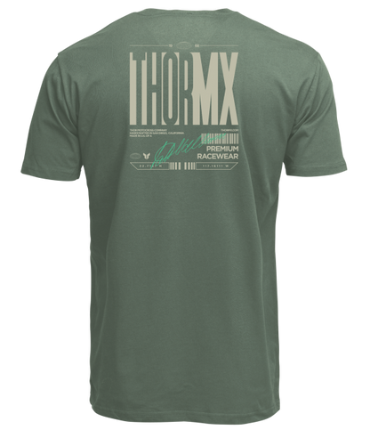 Мото тениска THOR SIGNATURE OLIVE