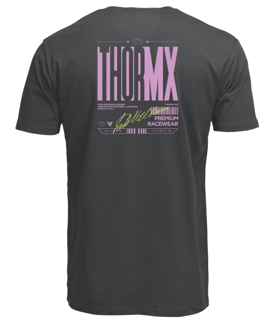 Мото тениска THOR SIGNATURE COAL