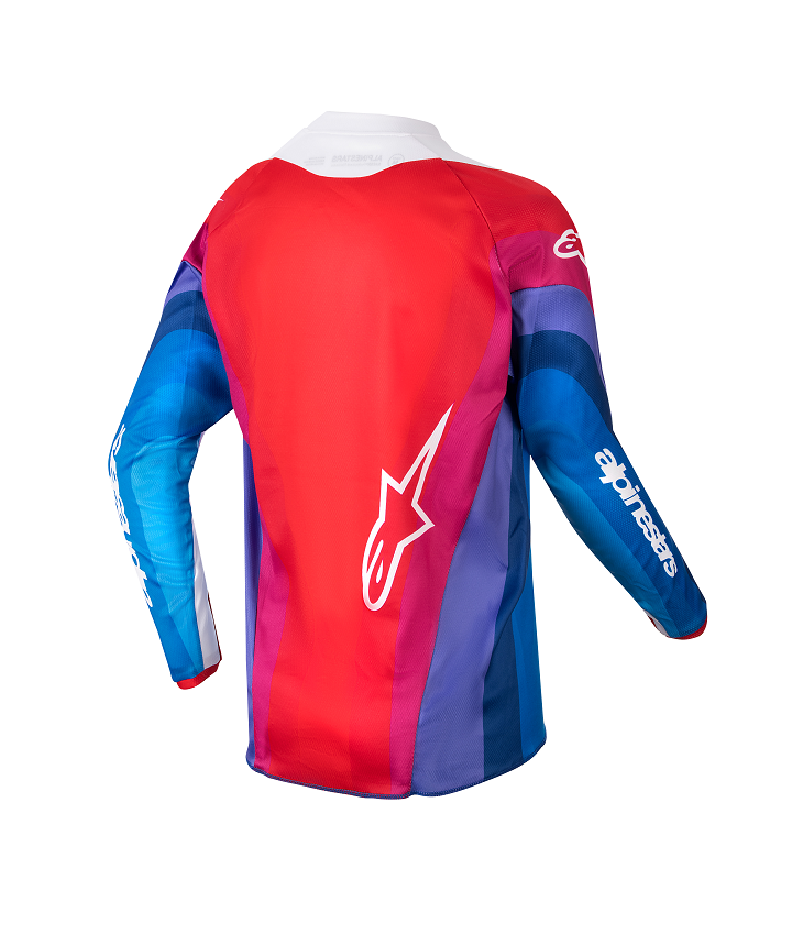 Детско мотокрос джърси ALPINESTARS RAC-PNEU B/R/W