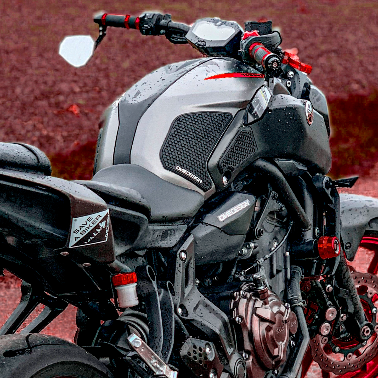 Протектор за резервоар YAMAHA MT-07 2018-2020г. BLACK