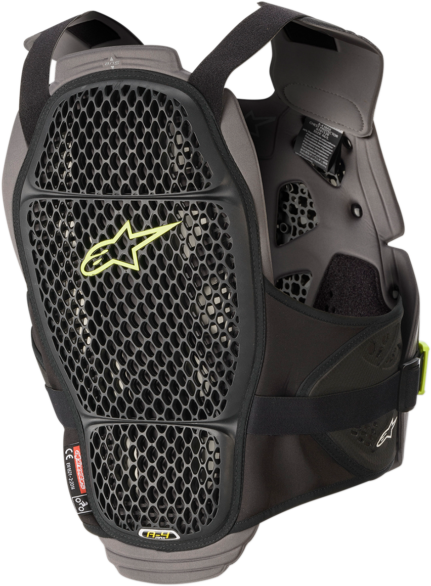 Протекторна броня ALPINESTARS A-4 Max BLACK/YELLOW