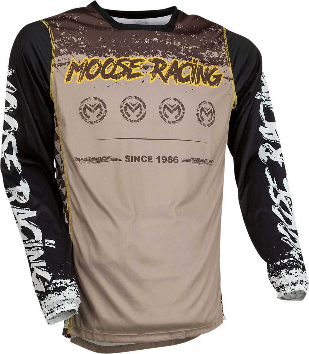 Мотокрос блуза MOOSE RACING M1 TAN/BLACK