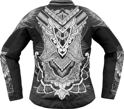 Дамско мото яке ICON Women's Overlord3 NOBLE CE BLACK