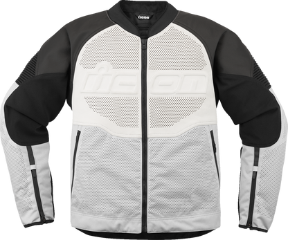 Кожено яке ICON Overlord3™ CE Leather WHITE